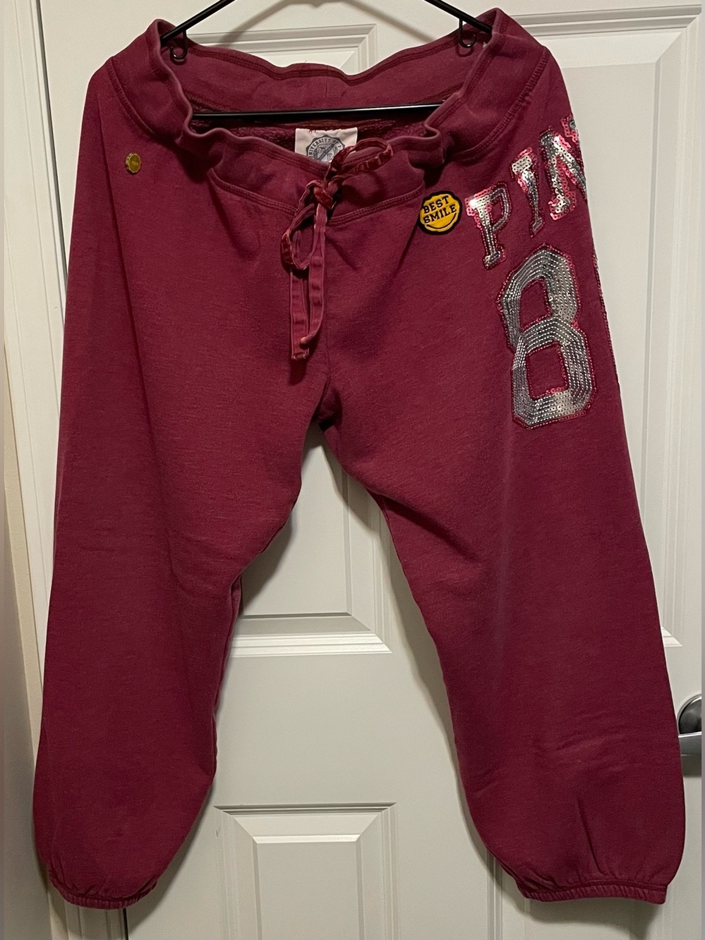 🔥MUSEUM GRAIL🔥 Extinct 2008 VS PINK Sequin University Sweatpants L
